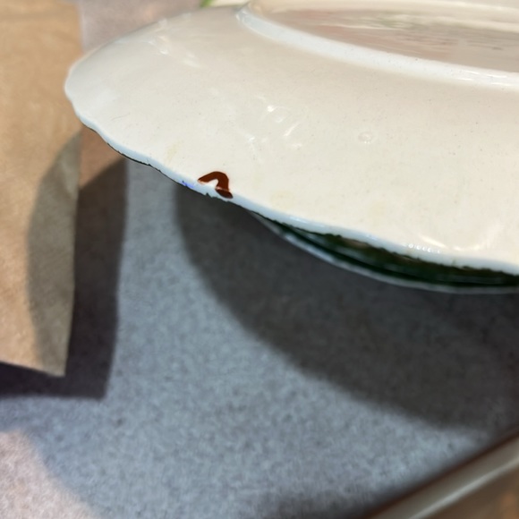 4 Blue Ridge Hand Painted fruit plates - Picture 6 of 9
